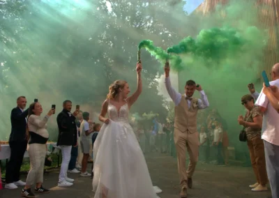 Photo de mariage, danse des mariés